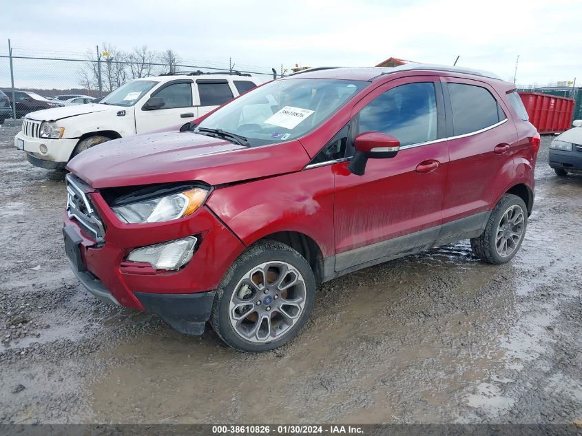 2020 FORD ECOSPORT TITANIUM - MAJ6S3KL6LC366423