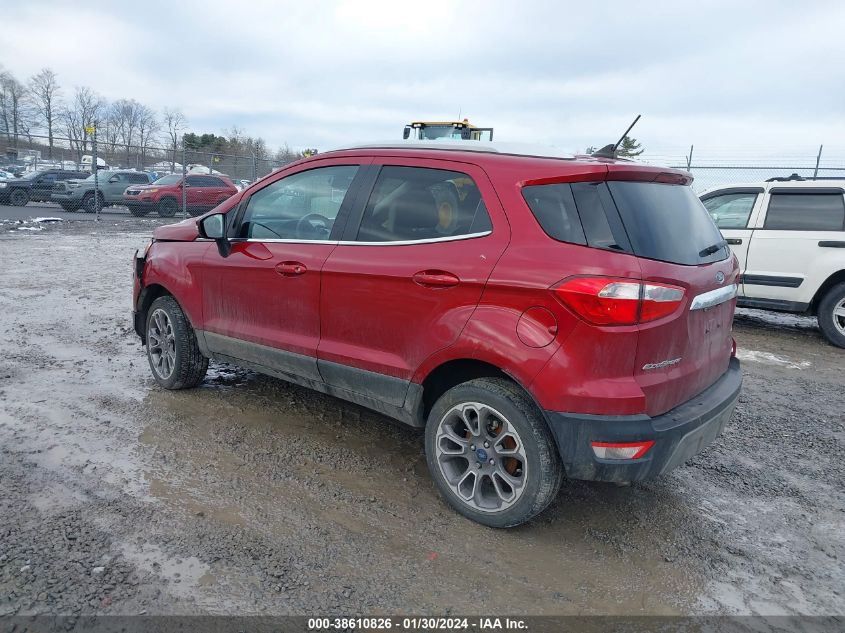 2020 FORD ECOSPORT TITANIUM - MAJ6S3KL6LC366423