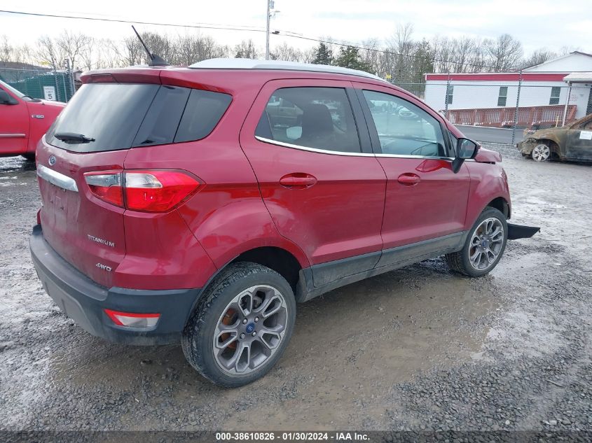 2020 FORD ECOSPORT TITANIUM - MAJ6S3KL6LC366423