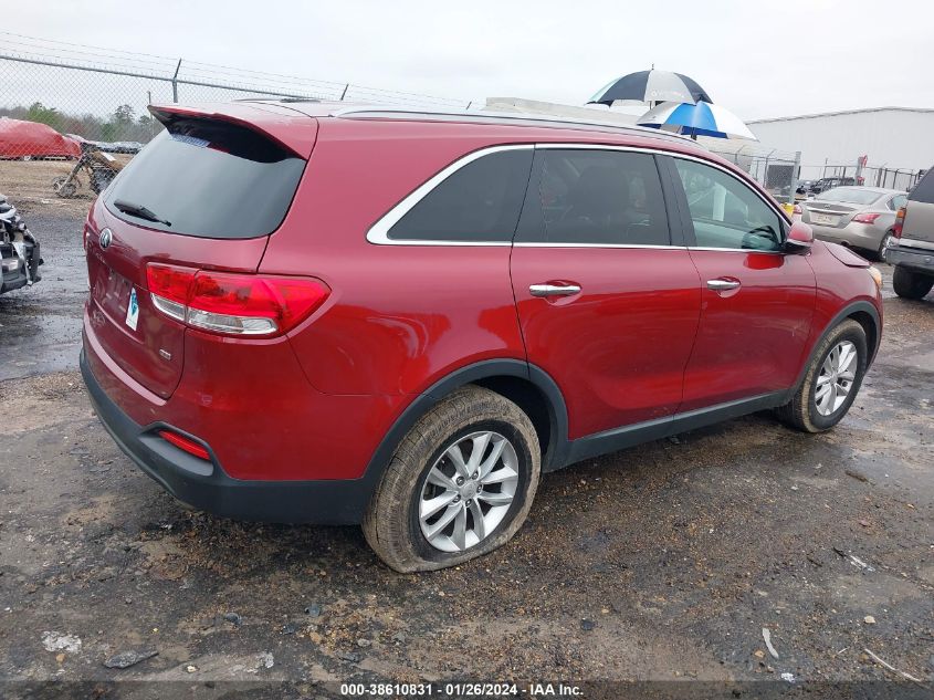 2016 KIA SORENTO 2.4L LX - 5XYPG4A3XGG046272