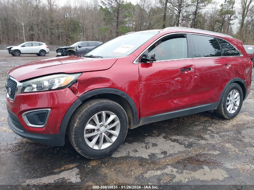 2016 KIA SORENTO 2.4L LX - 5XYPG4A3XGG046272