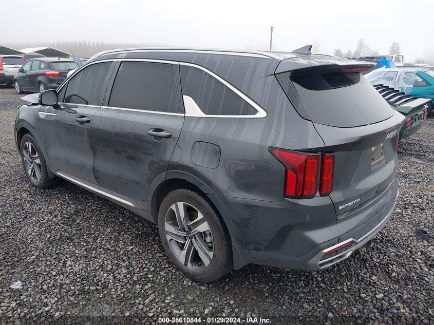 VIN KNDRKDLGXP5170963 2023 KIA SORENTO HYBRID SX PRESTIGE