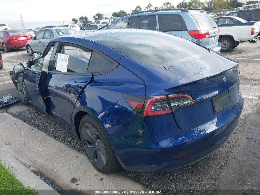 2023 TESLA MODEL 3 - 5YJ3E1EA4PF579494