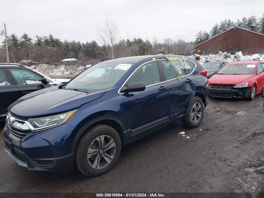 2018 HONDA CR-V LX - 2HKRW6H32JH224253