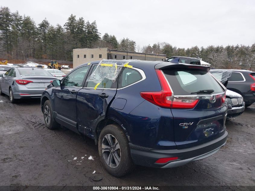 2018 HONDA CR-V LX - 2HKRW6H32JH224253