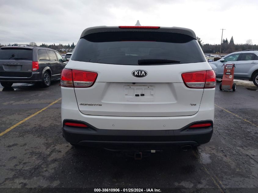 2016 KIA SORENTO 3.3L LX - 5XYPGDA53GG183121