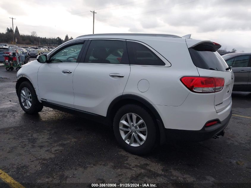 2016 KIA SORENTO 3.3L LX - 5XYPGDA53GG183121