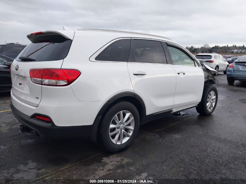 2016 KIA SORENTO 3.3L LX - 5XYPGDA53GG183121