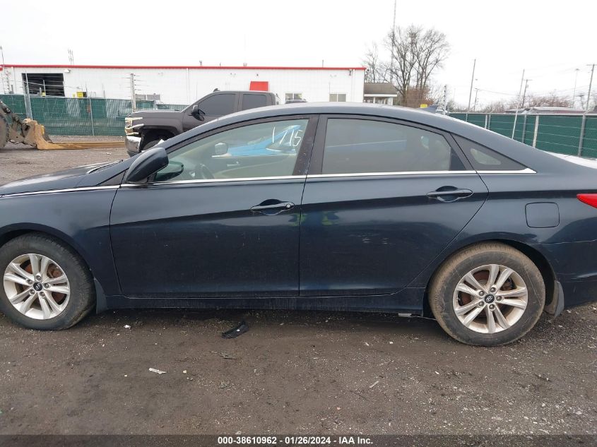 2013 HYUNDAI SONATA GLS - 5NPEB4AC7DH666636