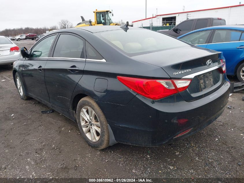 2013 HYUNDAI SONATA GLS - 5NPEB4AC7DH666636