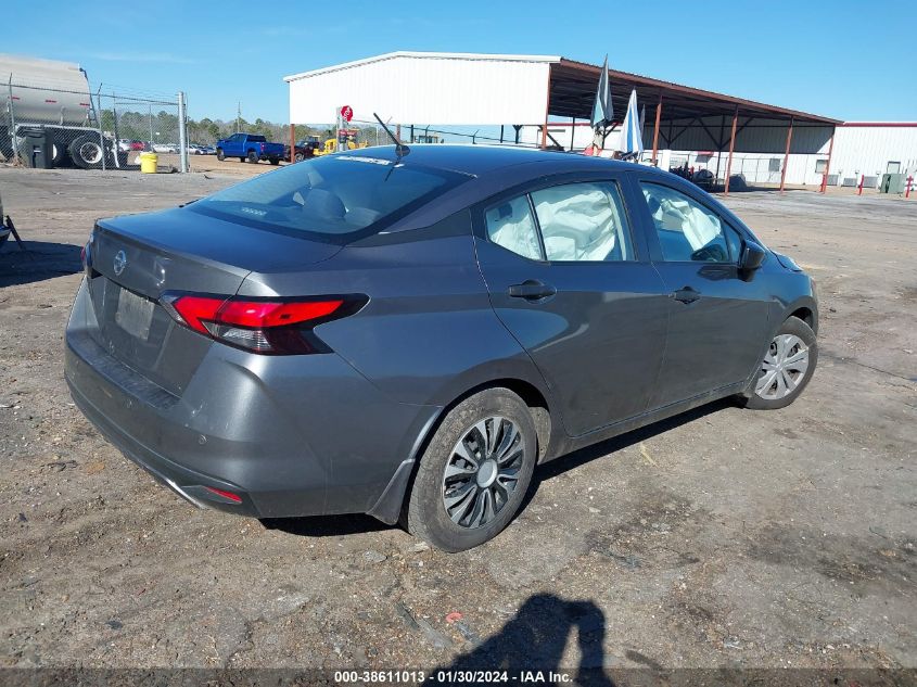 2020 NISSAN VERSA S - 3N1CN8DV3LL836849