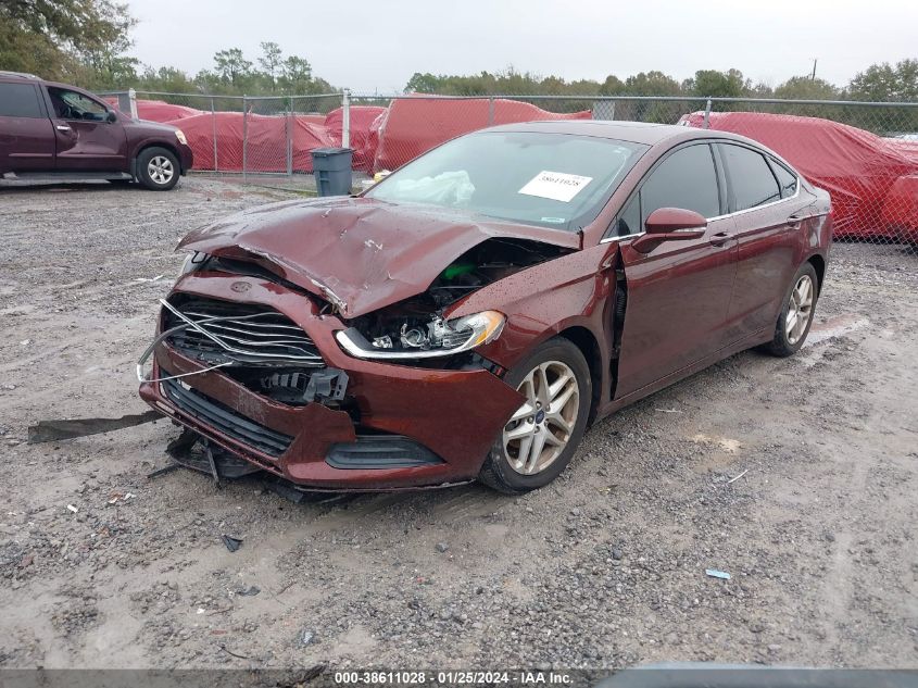 2015 FORD FUSION SE - 3FA6P0HD5FR188509