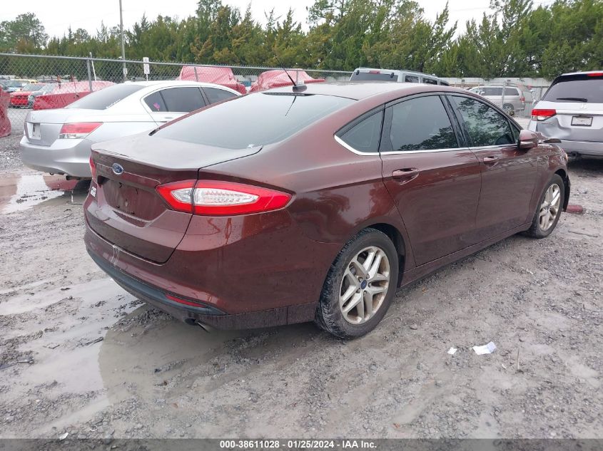 2015 FORD FUSION SE - 3FA6P0HD5FR188509