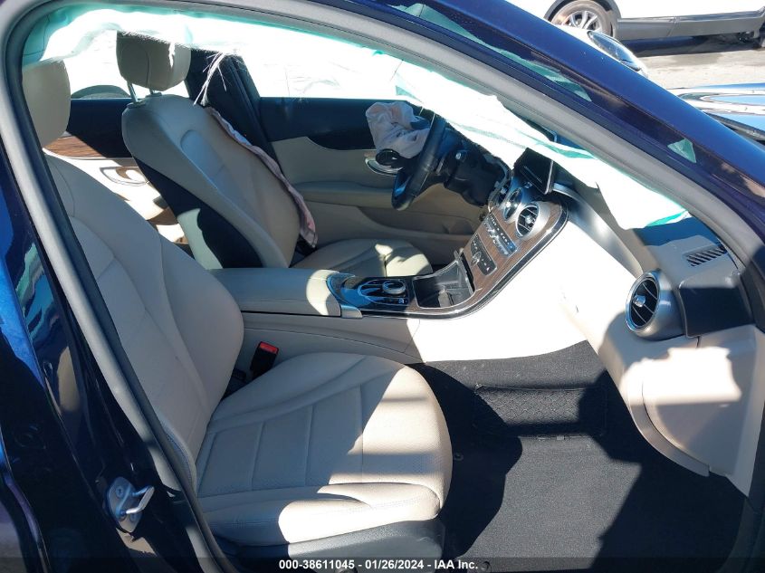 VIN 55SWF4JB3JU241231 2018 MERCEDES-BENZ C 300