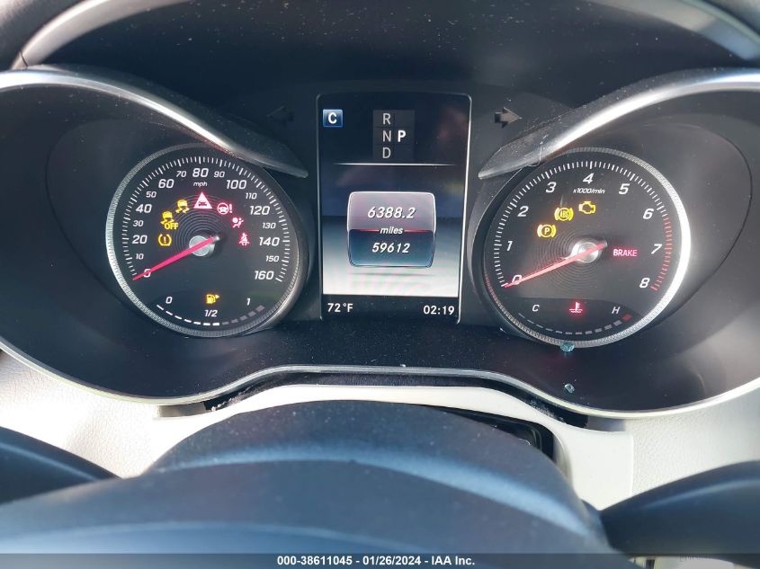 VIN 55SWF4JB3JU241231 2018 MERCEDES-BENZ C 300