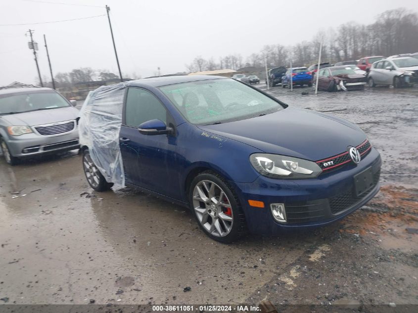 2013 VOLKSWAGEN GTI - WVWHV7AJ5DW095596
