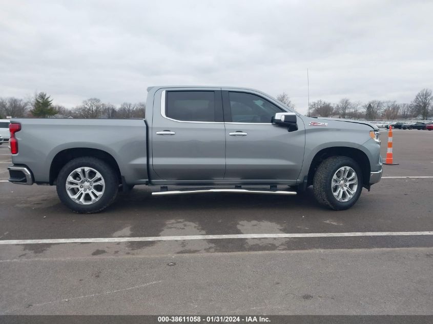 2023 CHEVROLET SILVERADO 1500 4WD  SHORT BED LTZ - 1GCUDGEL3PZ192229
