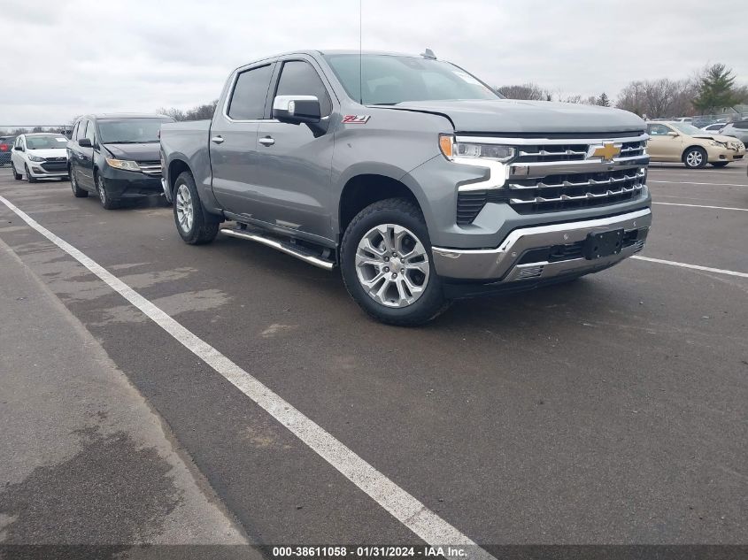 2023 CHEVROLET SILVERADO 1500 4WD  SHORT BED LTZ - 1GCUDGEL3PZ192229