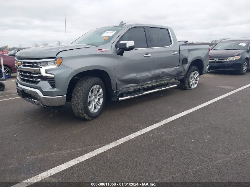 2023 CHEVROLET SILVERADO 1500 4WD  SHORT BED LTZ - 1GCUDGEL3PZ192229