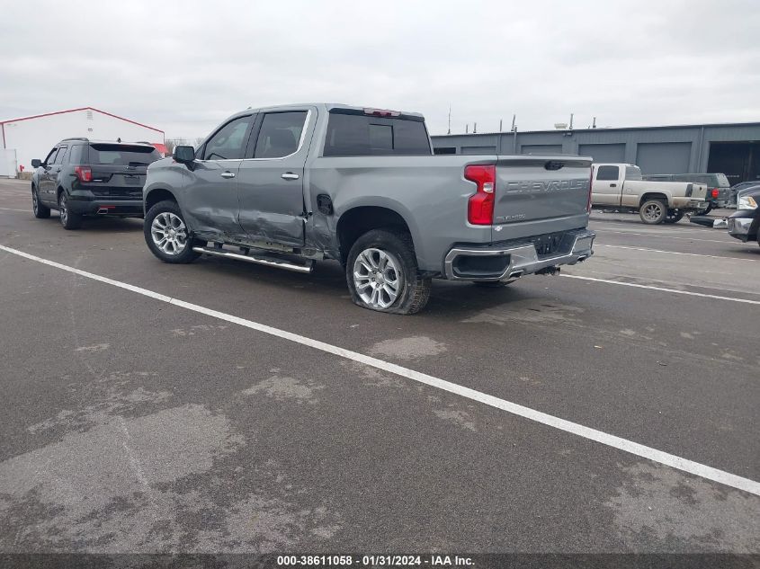 2023 CHEVROLET SILVERADO 1500 4WD  SHORT BED LTZ - 1GCUDGEL3PZ192229