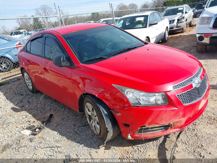 2014 CHEVROLET CRUZE LS AUTO - 1G1PA5SH6E7123367