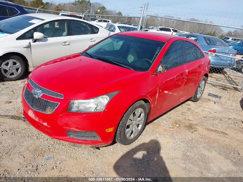 2014 CHEVROLET CRUZE LS AUTO - 1G1PA5SH6E7123367