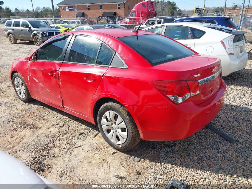 2014 CHEVROLET CRUZE LS AUTO - 1G1PA5SH6E7123367