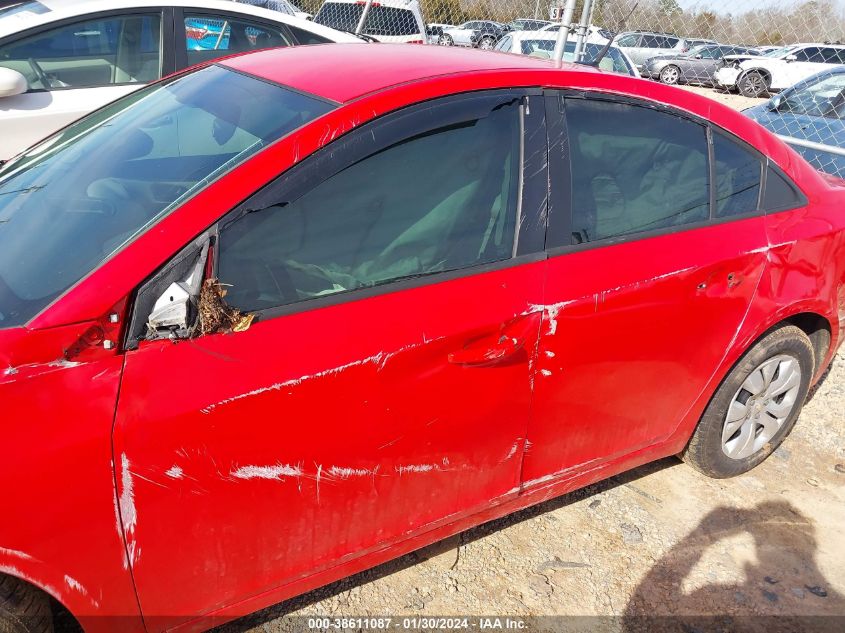 2014 CHEVROLET CRUZE LS AUTO - 1G1PA5SH6E7123367