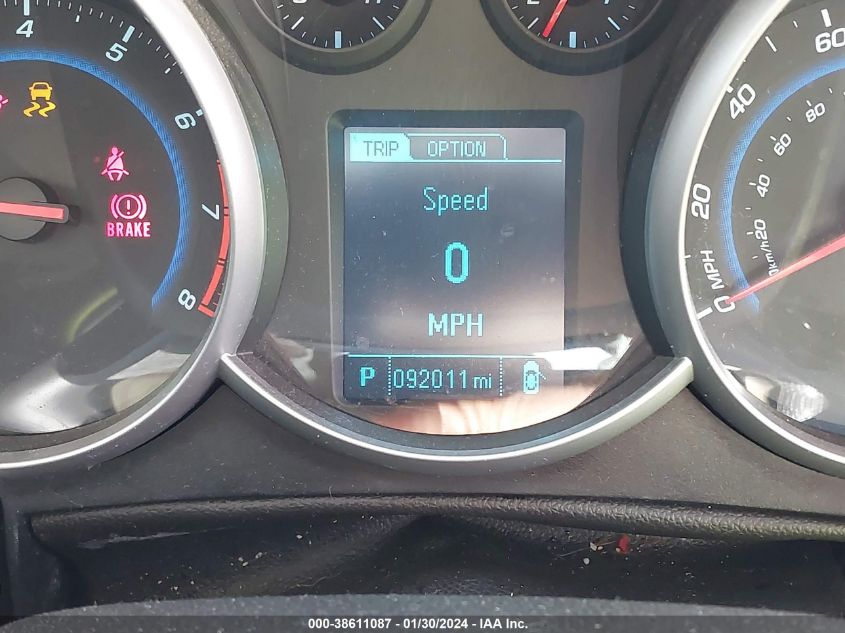 2014 CHEVROLET CRUZE LS AUTO - 1G1PA5SH6E7123367