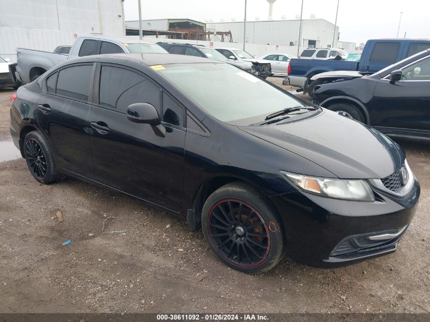 2013 HONDA CIVIC LX - 2HGFB2F54DH538495