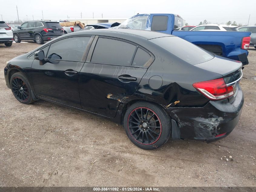 2013 HONDA CIVIC LX - 2HGFB2F54DH538495