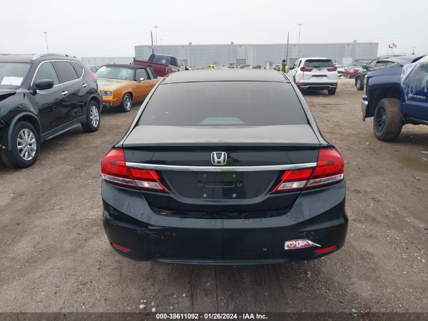 2013 HONDA CIVIC LX - 2HGFB2F54DH538495