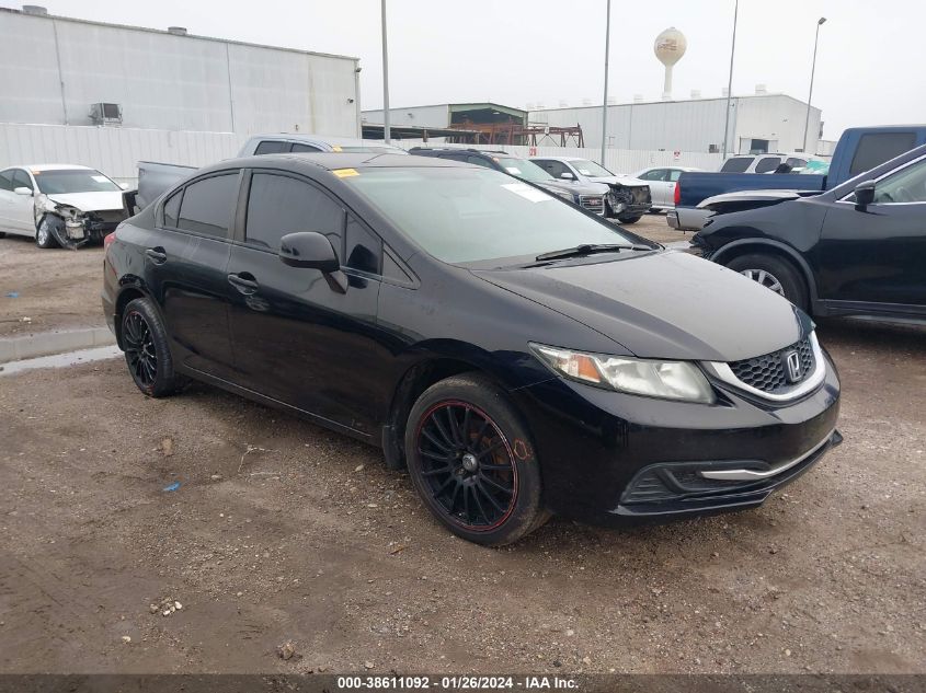 2013 HONDA CIVIC LX - 2HGFB2F54DH538495