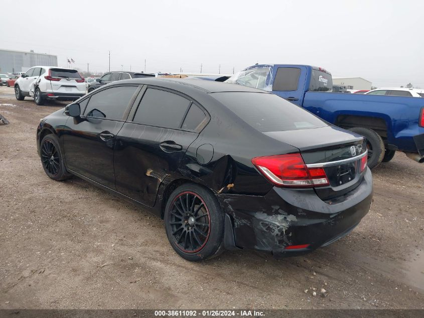 2013 HONDA CIVIC LX - 2HGFB2F54DH538495