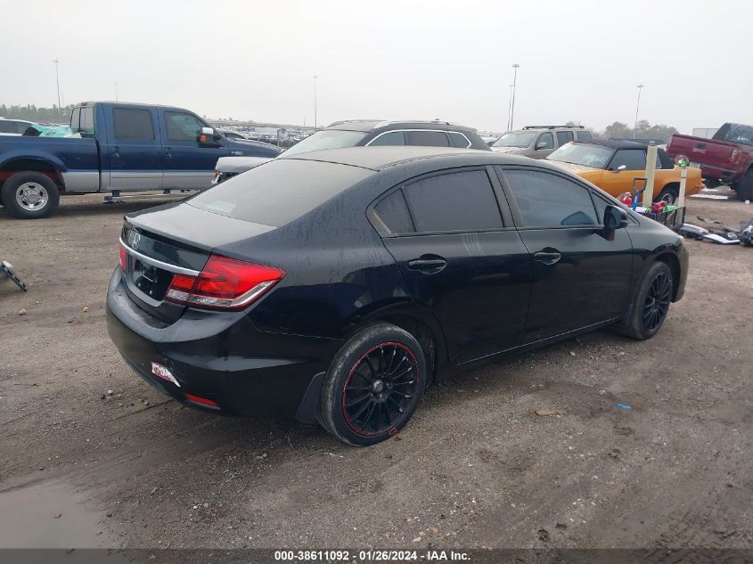 2013 HONDA CIVIC LX - 2HGFB2F54DH538495
