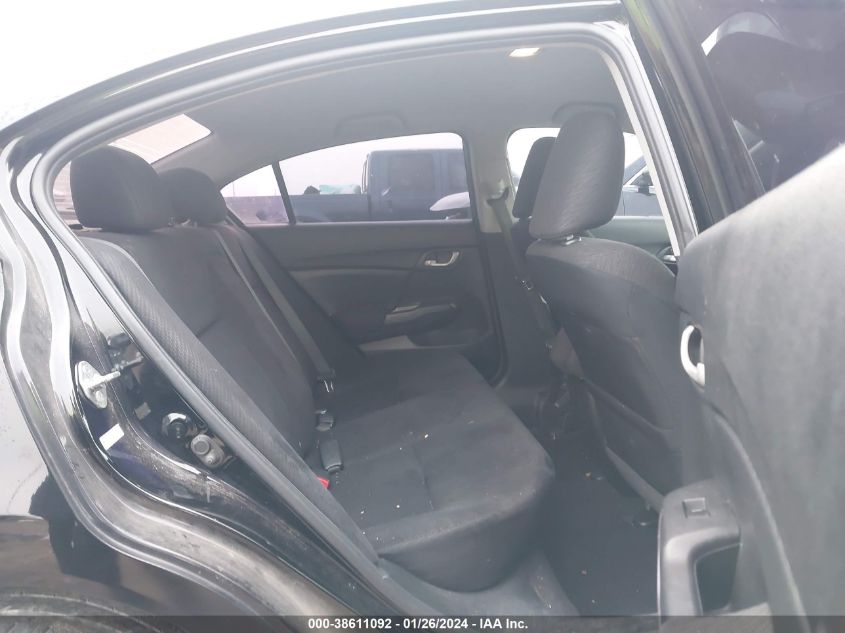 2013 HONDA CIVIC LX - 2HGFB2F54DH538495