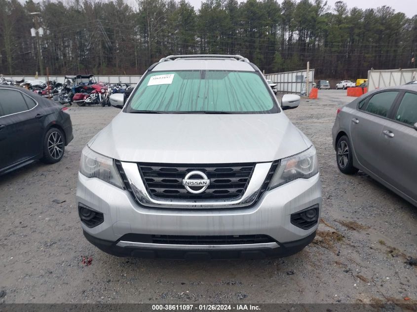 2019 NISSAN PATHFINDER S/SL/SV - 5N1DR2MN1KC650493