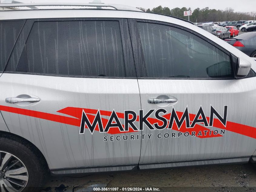 2019 NISSAN PATHFINDER S/SL/SV - 5N1DR2MN1KC650493