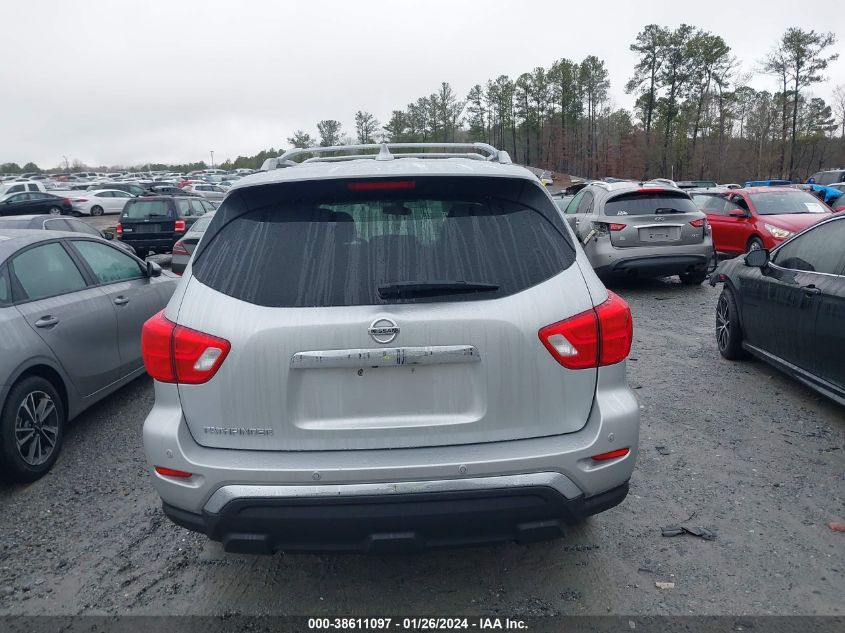 2019 NISSAN PATHFINDER S/SL/SV - 5N1DR2MN1KC650493