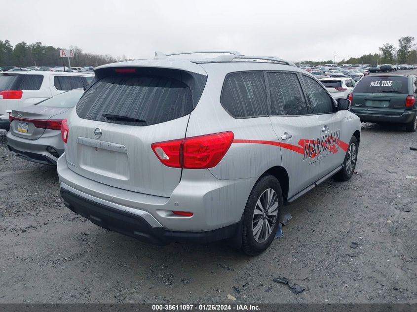 2019 NISSAN PATHFINDER S/SL/SV - 5N1DR2MN1KC650493