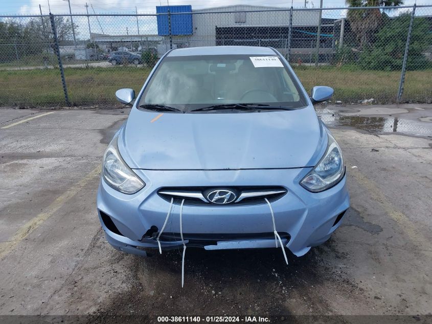 2013 HYUNDAI ACCENT GLS - KMHCT4AE6DU362107
