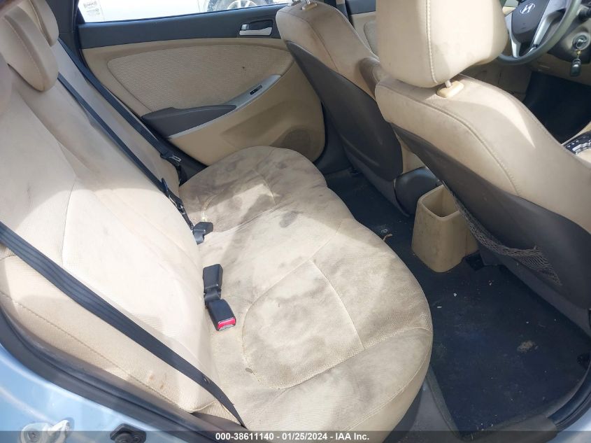 2013 HYUNDAI ACCENT GLS - KMHCT4AE6DU362107