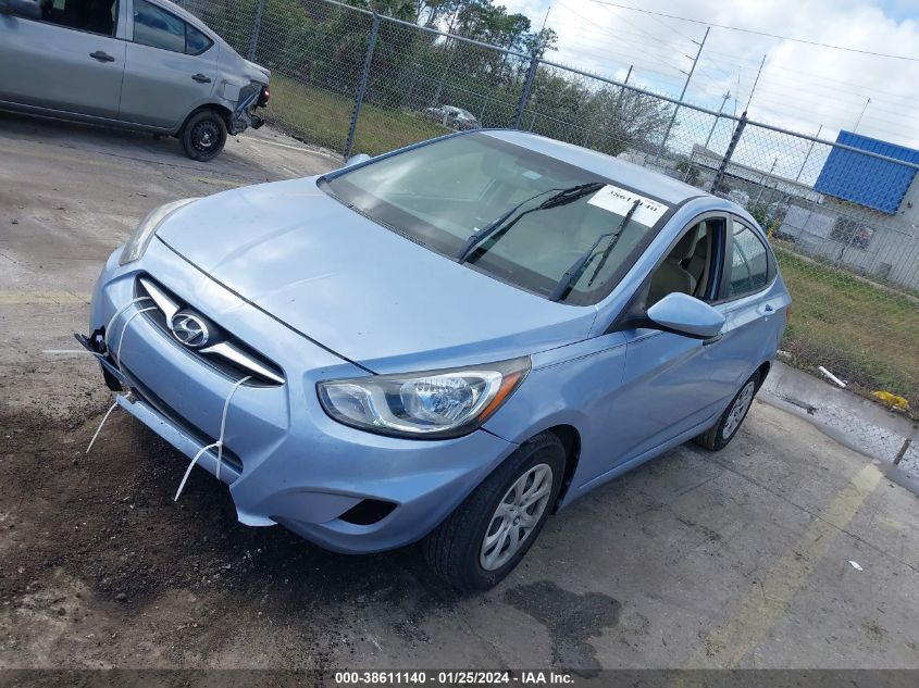 2013 HYUNDAI ACCENT GLS - KMHCT4AE6DU362107
