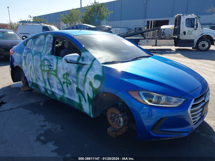 2018 HYUNDAI ELANTRA SE - 5NPD74LF4JH246770