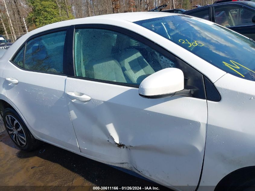 2015 TOYOTA COROLLA LE - 2T1BURHE6FC317166