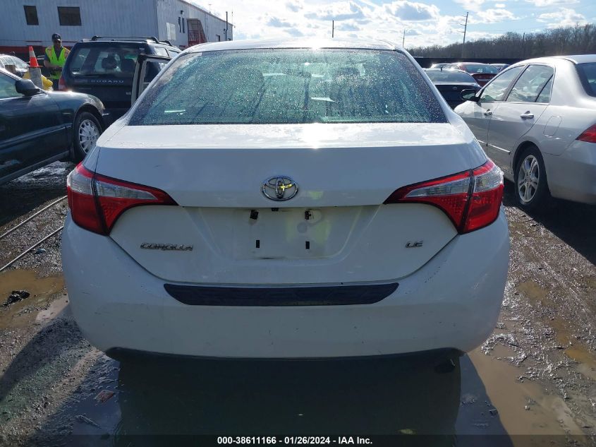 2015 TOYOTA COROLLA LE - 2T1BURHE6FC317166