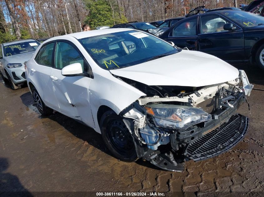 2015 TOYOTA COROLLA LE - 2T1BURHE6FC317166