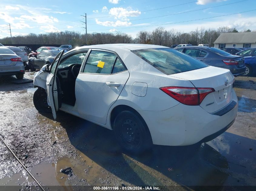 2015 TOYOTA COROLLA LE - 2T1BURHE6FC317166