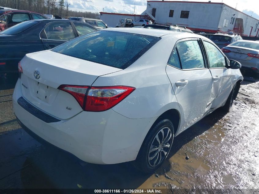 2015 TOYOTA COROLLA LE - 2T1BURHE6FC317166