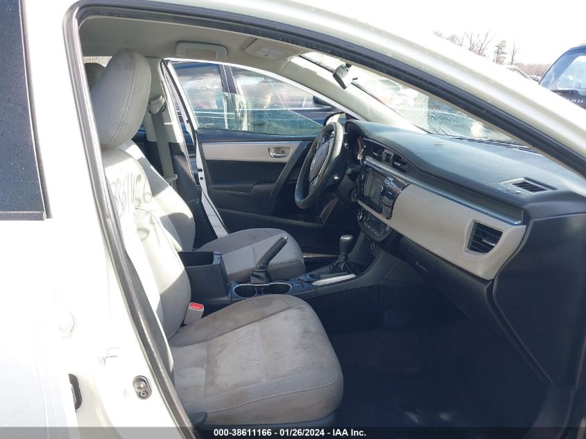 2015 TOYOTA COROLLA LE - 2T1BURHE6FC317166